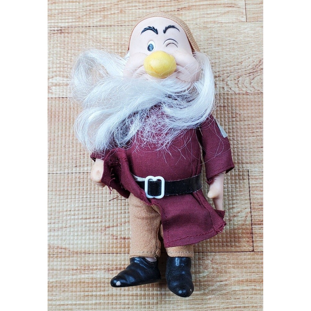 Grumpy Disney Bikin Snow White & The Seven Dwarfs 7" Doll